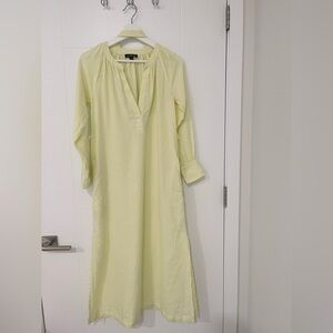Size xxsp (petite) J Crew linen midi dress